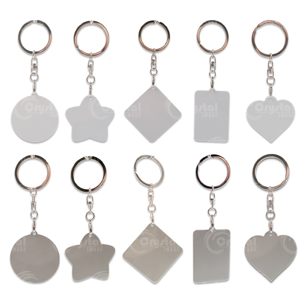 Pro World Square Acrylic Keychain | Sublimation Blank