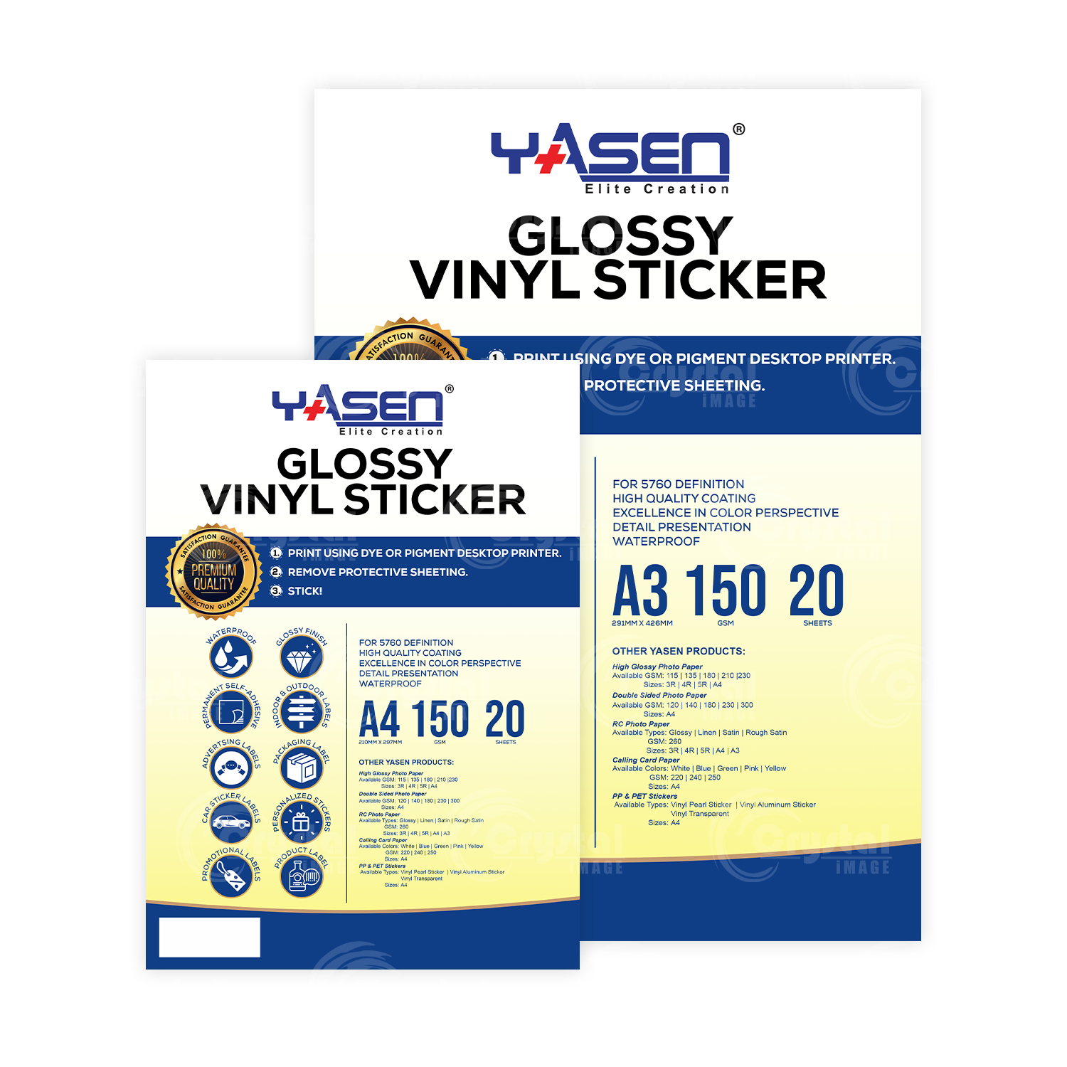 Difference Between Paper Stickers and Vinyl Stickers