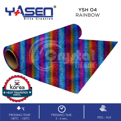 Yasen Korea Heat Transfer Vinyl - YSH (Hologram)
